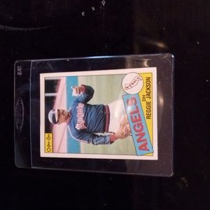⚾1985 O-Pee-Chee Reggie Jackson ⚾